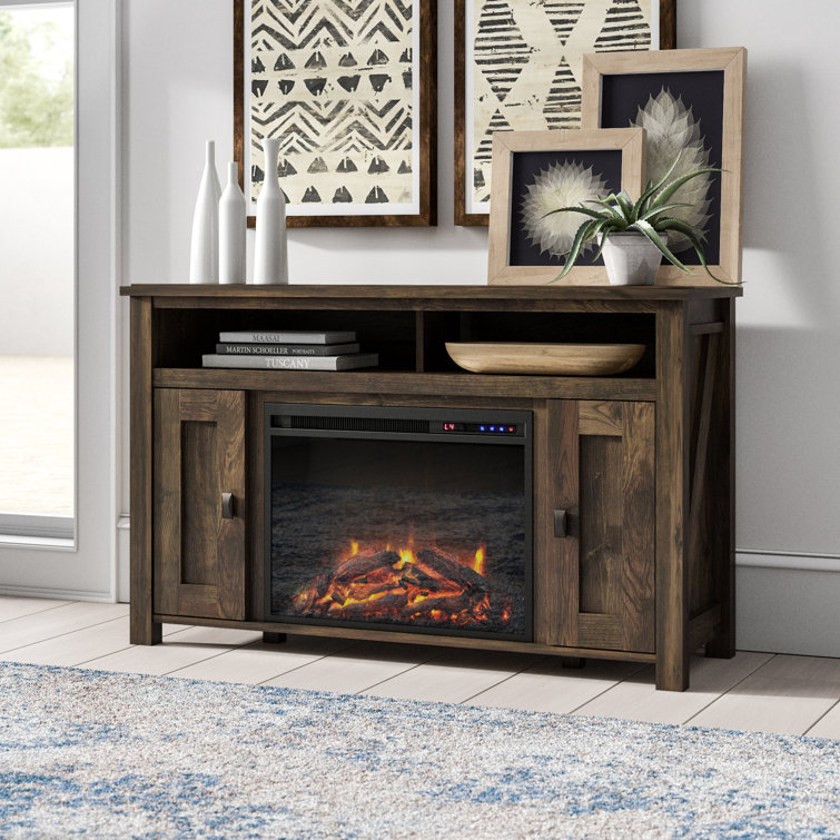 Mistana™ Whittier TV Stand for TVs up to 50" with Fireplace Included